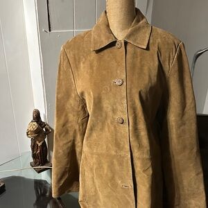 BERNARDO suede Tan Jacket